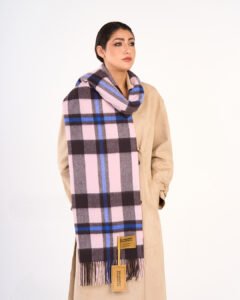 High-end designer cashmere scarves