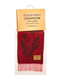 100% Pure cashmere Christmas Scarve