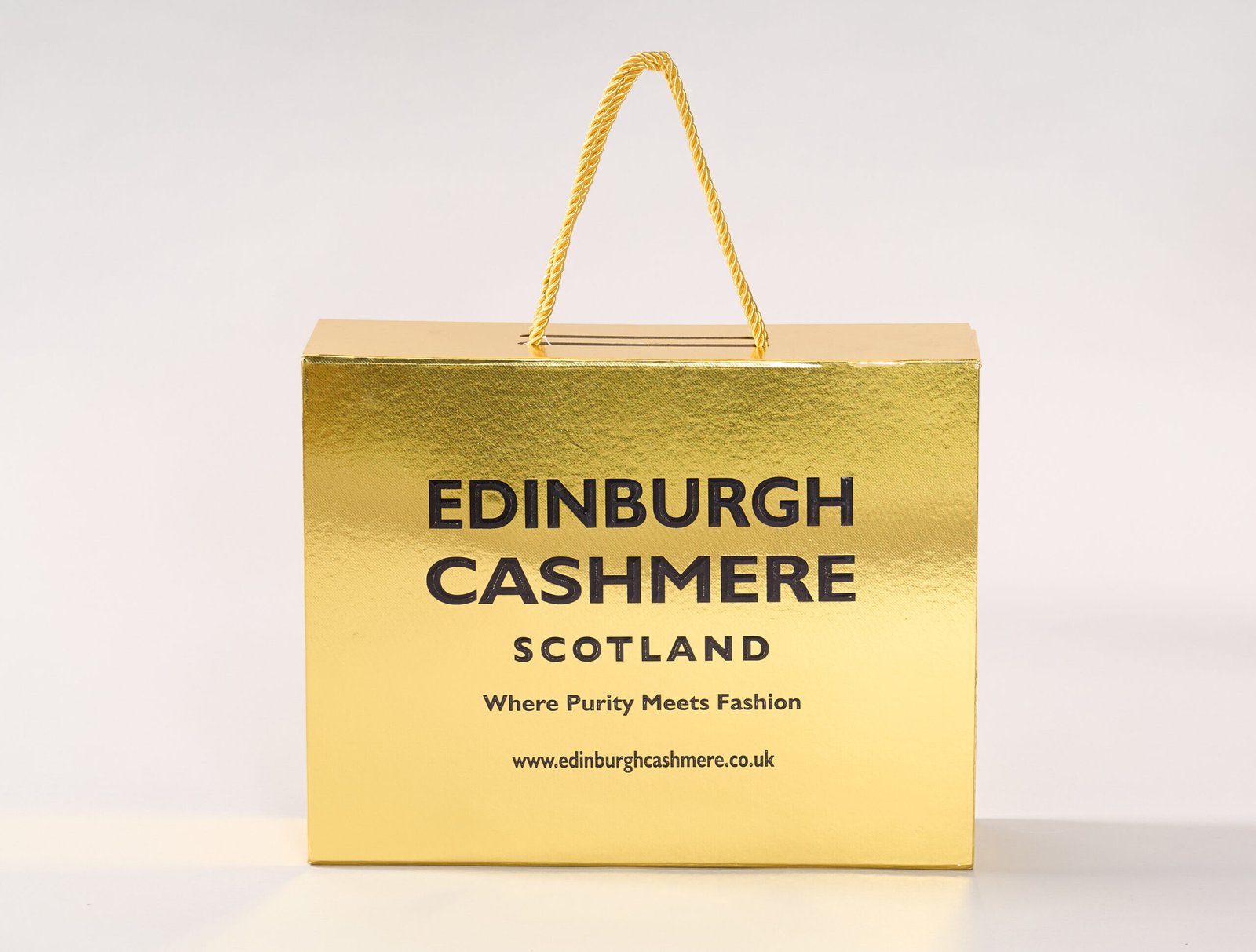 Edinburgh Cashmere smaller accessory piece in the same exclusive gift box as the DC Scott at £65